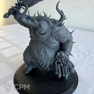 Описание картинки Great Unclean One от mak6389 по цене 1 200руб | Свободный Рынок Миниатюр - СРМ