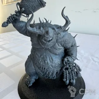 Описание картинки Great Unclean One от mak6389 по цене 1 200руб | Свободный Рынок Миниатюр - СРМ