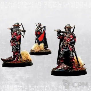 Описание картинки Vicariatus Ignis - Retinue Set  34мм от Manufactorum76 по цене 1 200руб | Свободный Рынок Миниатюр - СРМ