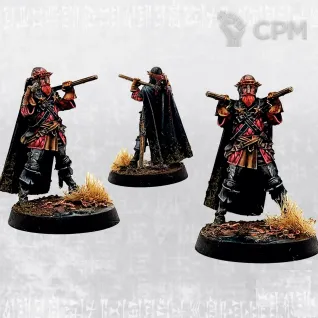 Описание картинки Vicariatus Ignis - Retinue Set  34мм от Manufactorum76 по цене 1 200руб | Свободный Рынок Миниатюр - СРМ