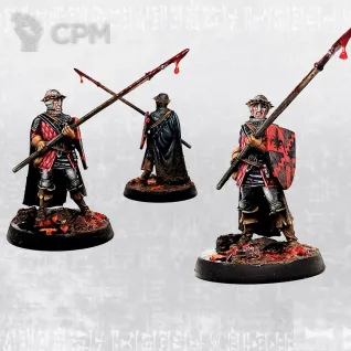 Описание картинки Vicariatus Ignis - Retinue Set  34мм от Manufactorum76 по цене 1 200руб | Свободный Рынок Миниатюр - СРМ
