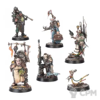 Описание картинки UNDERHIVE HANGERS-ON от TPC по цене 1 400руб | Свободный Рынок Миниатюр - СРМ