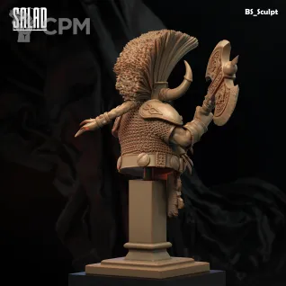 Описание картинки Ungrim Ironfist (Bust) от Naggaroth Night по цене 2 000руб | Свободный Рынок Миниатюр - СРМ