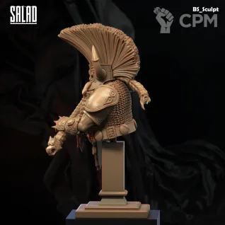 Описание картинки Ungrim Ironfist (Bust) от Naggaroth Night по цене 2 000руб | Свободный Рынок Миниатюр - СРМ