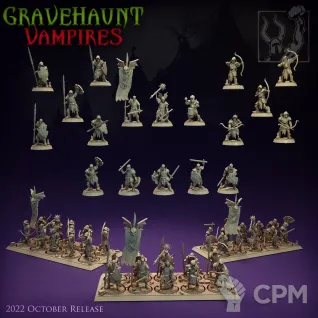 Описание картинки Grave Guard / Barrow Guard /Deathrattle Skeletons  - 10 Штук от MrMetalHorror по цене 1 000руб | Свободный Рынок Миниатюр - СРМ