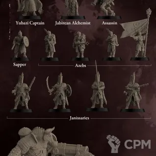 Описание картинки Железный султанат Trench Crusade от 3D печать у Мишани по цене 1 100руб | Свободный Рынок Миниатюр - СРМ