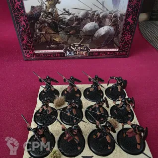 Описание картинки Unsullied Pikemen от Ilya_Marsakov по цене 3 000руб | Свободный Рынок Миниатюр - СРМ