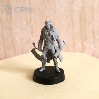 Описание картинки Bloodborne охотник от GeekUndead по цене 250руб | Свободный Рынок Миниатюр - СРМ