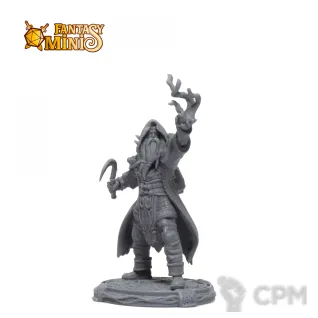 Описание картинки Druid от Fantasy Minis по цене 550руб | Свободный Рынок Миниатюр - СРМ