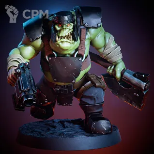 Описание картинки XXL Orcs от Manufactorum76 по цене 500руб | Свободный Рынок Миниатюр - СРМ