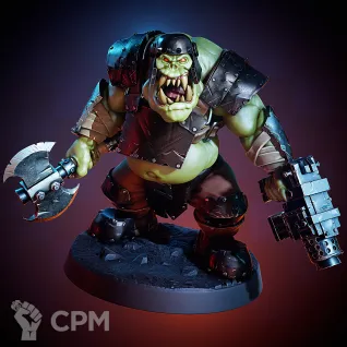 Описание картинки XXL Orcs от Manufactorum76 по цене 500руб | Свободный Рынок Миниатюр - СРМ