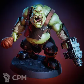 Описание картинки XXL Orcs от Manufactorum76 по цене 500руб | Свободный Рынок Миниатюр - СРМ