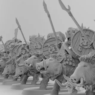 Описание картинки Boar Boyz от Zakat-3D по цене 250руб | Свободный Рынок Миниатюр - СРМ