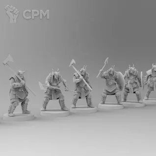 Описание картинки Chaos Marauders от Zakat-3D по цене 135руб | Свободный Рынок Миниатюр - СРМ