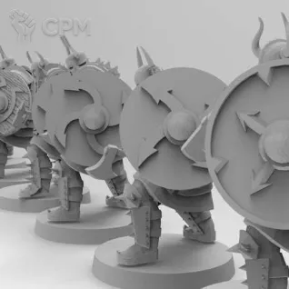 Описание картинки Chaos Marauders от Zakat-3D по цене 135руб | Свободный Рынок Миниатюр - СРМ