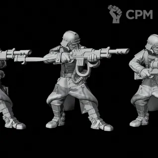 Описание картинки Death Korps of Krieg (Kill Team) от Приют Демиурга  по цене 1 400руб | Свободный Рынок Миниатюр - СРМ