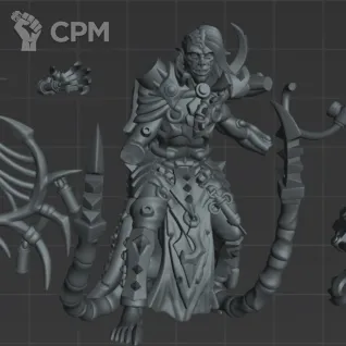 Описание картинки Urien Rakarth - альт от Магазин Альфария по цене 400руб | Свободный Рынок Миниатюр - СРМ