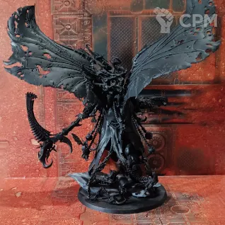Описание картинки Mortarion, Daemon Primarch of Nurgle от OMG_SL по цене 9 700руб | Свободный Рынок Миниатюр - СРМ