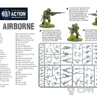 Описание картинки US Airborne plastic boxed set (17 минек) от paterdrag по цене 2 500руб | Свободный Рынок Миниатюр - СРМ