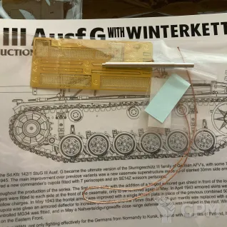 Описание картинки 1/35 StuG 3 Ausf.G with winterketten early production от TAKOM от Snork по цене 2 650руб | Свободный Рынок Миниатюр - СРМ