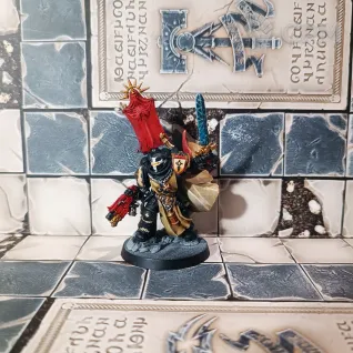 Описание картинки Black Templars Marshal от OMG_SL по цене 2 300руб | Свободный Рынок Миниатюр - СРМ