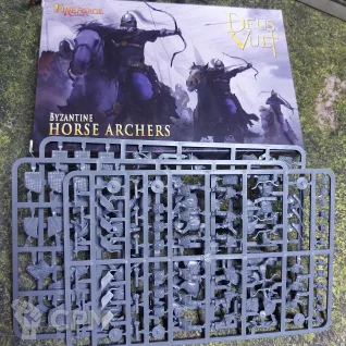Описание картинки 6 Byzantine Horse Archers (28mm) пластик от Фаерфордж от V130177@mail.ru по цене 1 600руб | Свободный Рынок Миниатюр - СРМ