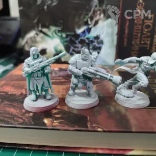 Описание картинки +Corrupted Guard Nomads + Культисты от WastelandMiniatures по цене 880руб | Свободный Рынок Миниатюр - СРМ