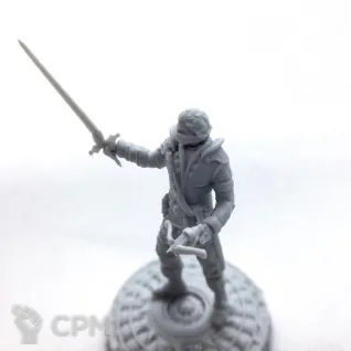 Описание картинки Дуэлянт от Fantasy Minis по цене 550руб | Свободный Рынок Миниатюр - СРМ