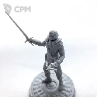 Описание картинки Duelist 28mm от Fantasy Minis по цене 550руб | Свободный Рынок Миниатюр - СРМ