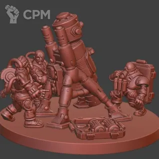 Описание картинки Cthonian Earthshakers 2шт от Knight of Light по цене 800руб | Свободный Рынок Миниатюр - СРМ