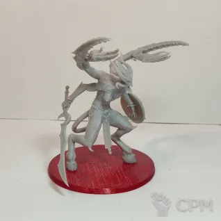 Описание картинки Keeper of Secrets 2 от WastelandMiniatures по цене 1 200руб | Свободный Рынок Миниатюр - СРМ