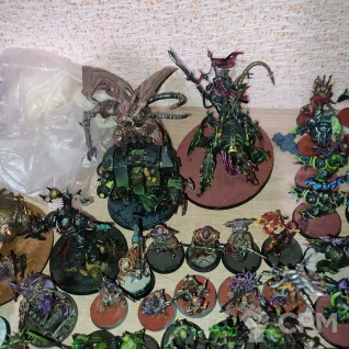 Описание картинки Армия Chaos Space Marines от Revan по цене 60 000руб | Свободный Рынок Миниатюр - СРМ