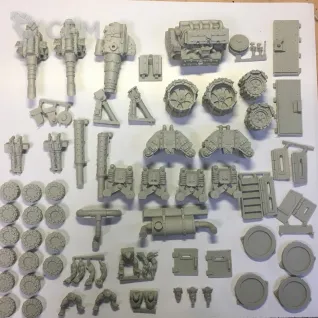 Описание картинки ORK BATTLE FORTRESS от  по цене 14 500руб | Свободный Рынок Миниатюр - СРМ