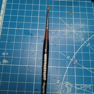 Описание картинки Кисть MiniWarPaint серии Regular 2 от Мяс по цене 150руб | Свободный Рынок Миниатюр - СРМ