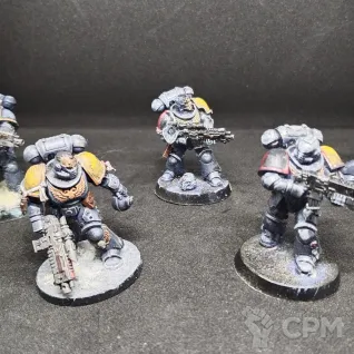 Описание картинки 20  Intercessor и 20 Hellblaster литье от Wolf по цене 3 000руб | Свободный Рынок Миниатюр - СРМ