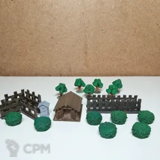 Описание картинки Terrain for creativity от  по цене 1 500руб | Свободный Рынок Миниатюр - СРМ