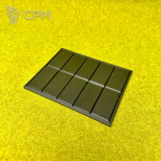 Описание картинки Movements tray для баз 25х50мм 5х2 (1шт) от Миниатюры и фигурки по цене 110руб | Свободный Рынок Миниатюр - СРМ