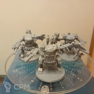 Описание картинки Боебанки (Killa Kans), Орки (orc) - Вархаммер 40000 (Миниатюры Warhammer 40000) от Лавка Приключенца по цене 1 479руб | Свободный Рынок Миниатюр - СРМ