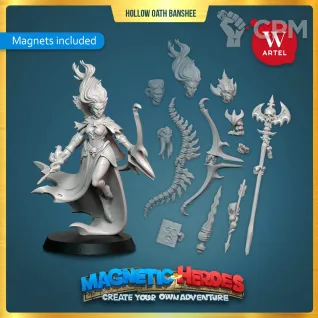 Описание картинки Hollow Oath Banshee от Артель W по цене 1 300руб | Свободный Рынок Миниатюр - СРМ