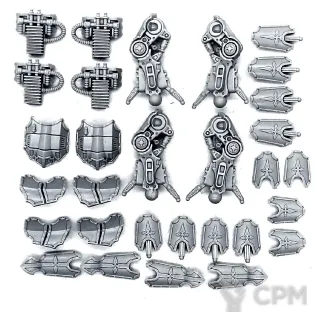 Описание картинки Adeptus Titanicus Acastus Knights Porphyrion от Red Rooster по цене 2 108руб | Свободный Рынок Миниатюр - СРМ