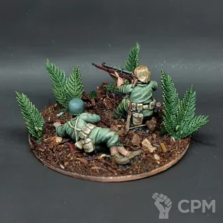 Описание картинки USMC Sniper Team от ZuMMaR по цене 900руб | Свободный Рынок Миниатюр - СРМ