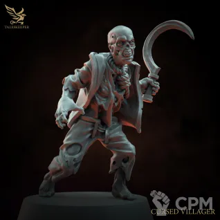 Описание картинки CURSED VILLAGE от Manufactorum76 по цене 1 200руб | Свободный Рынок Миниатюр - СРМ