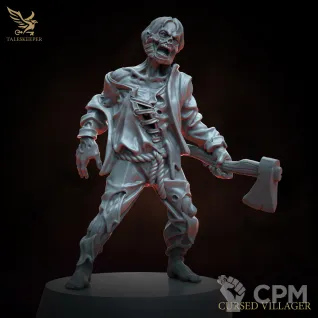 Описание картинки CURSED VILLAGE от Manufactorum76 по цене 1 200руб | Свободный Рынок Миниатюр - СРМ