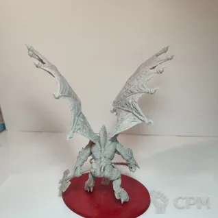 Описание картинки Bloodthirster 4 от WastelandMiniatures по цене 1 650руб | Свободный Рынок Миниатюр - СРМ