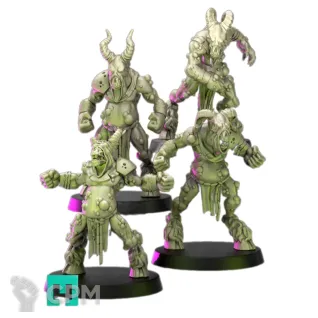 Описание картинки Blood Bowl - Pestilence Chaos Team от 3Д печать миниатюр по цене 3 268руб | Свободный Рынок Миниатюр - СРМ