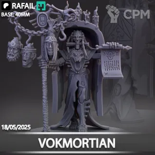 Описание картинки Vokmortian от Naggaroth Night по цене 600руб | Свободный Рынок Миниатюр - СРМ