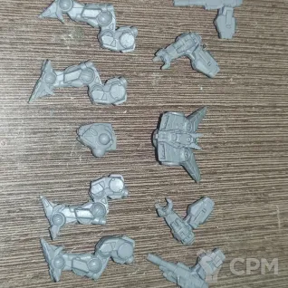 Описание картинки Eris ERS-2N (50 тонн) от Dwarf Pirate Foundry по цене 450руб | Свободный Рынок Миниатюр - СРМ