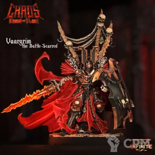 Описание картинки Vaargrim, the Battle-Scarred от Troster по цене 400руб | Свободный Рынок Миниатюр - СРМ