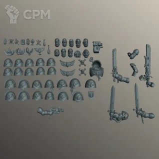 Описание картинки Комбат Патруль Кровавые Ангелы | Combat Patrol: Blood Angels от W1L50n по цене 2 800руб | Свободный Рынок Миниатюр - СРМ