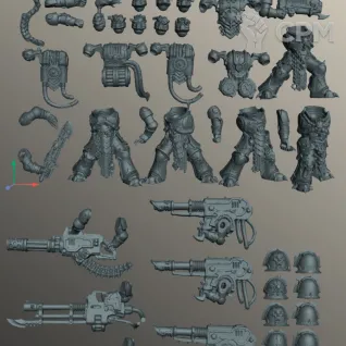 Описание картинки Комбат Патруль Железные Воины | Combat Patrol: Iron Warriors от W1L50n по цене 3 000руб | Свободный Рынок Миниатюр - СРМ